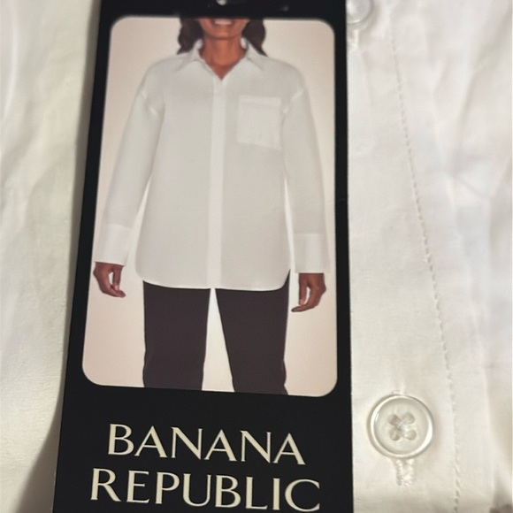 Banana Republic Ladies' Button Front Shirt XX-Large - Picture 7 of 9